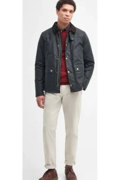 Chaqueta Encerada Hombre Barbour Reelin Waxed MWX1106SG51 Sage