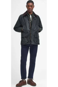 Chaqueta Encerada Hombre Barbour Bedale Wax MWX0018SG91 Sage