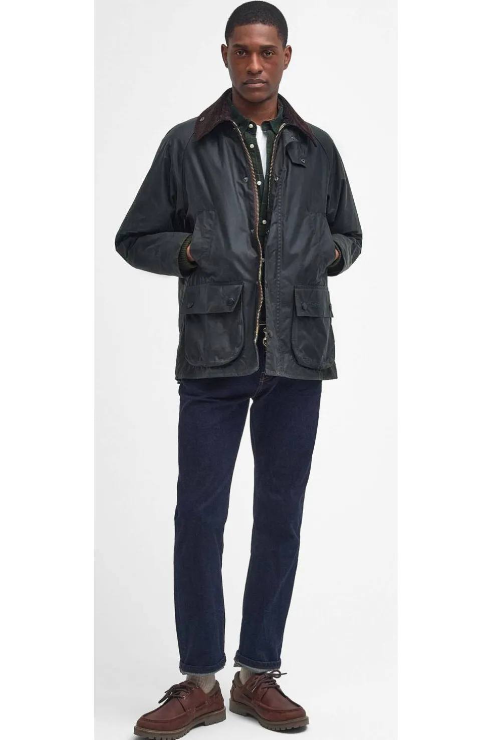 Chaqueta Encerada Hombre Barbour Bedale Wax MWX0018SG91 Sage