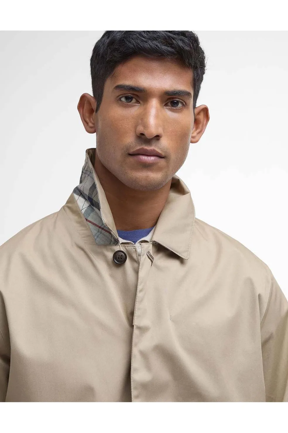 chaqueta Hombre Barbour impermeable mwb0856st71piedra