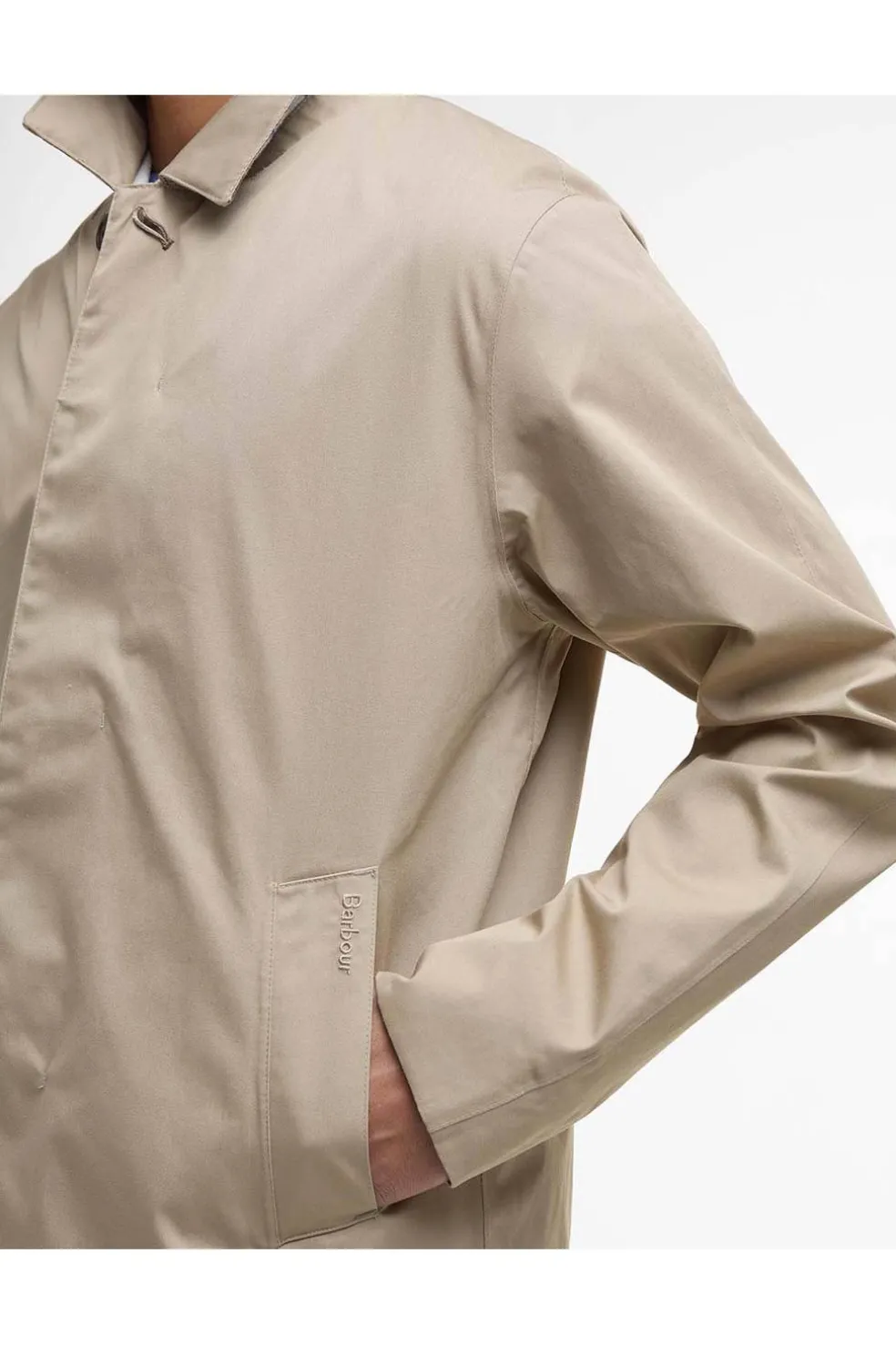 chaqueta Hombre Barbour impermeable mwb0856st71piedra