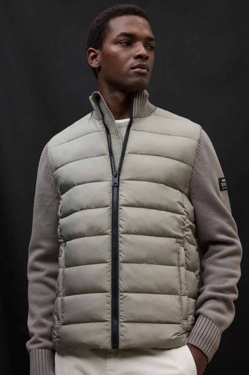 Chaqueta Hombre Ecoalf Bimi Hybrid 357 Dune