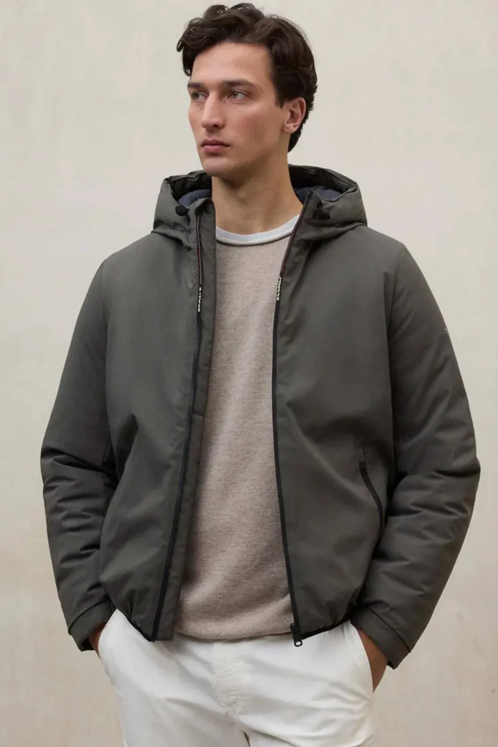 Chaqueta Hombre Ecoalf Cartes 424 Asteroid