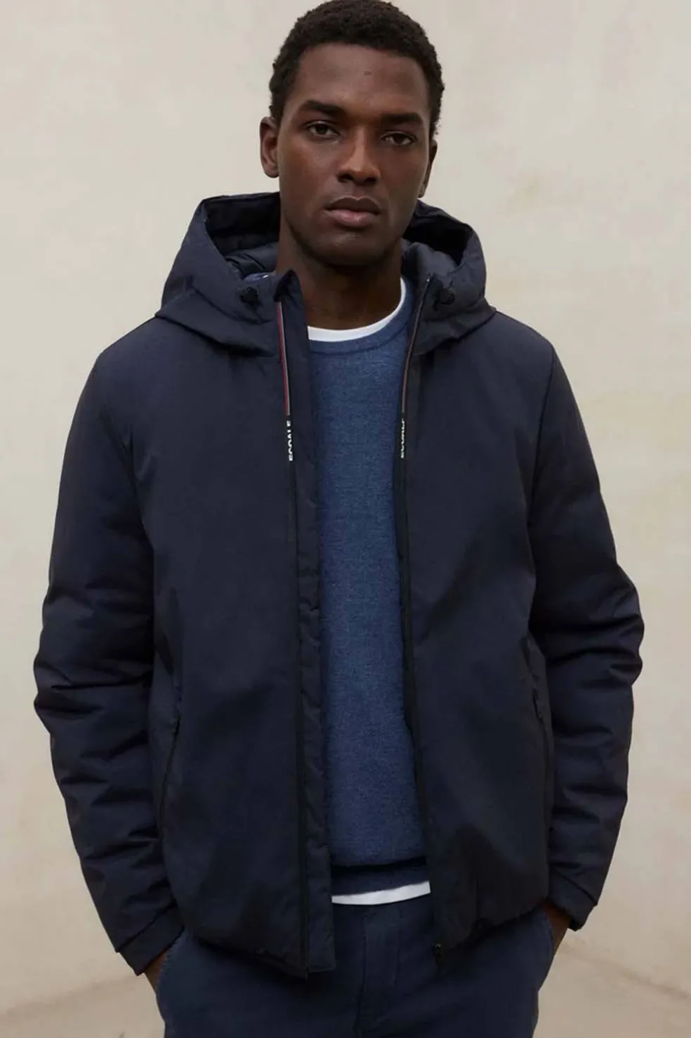 Chaqueta Hombre Ecoalf Cartes 161 Deep Navy