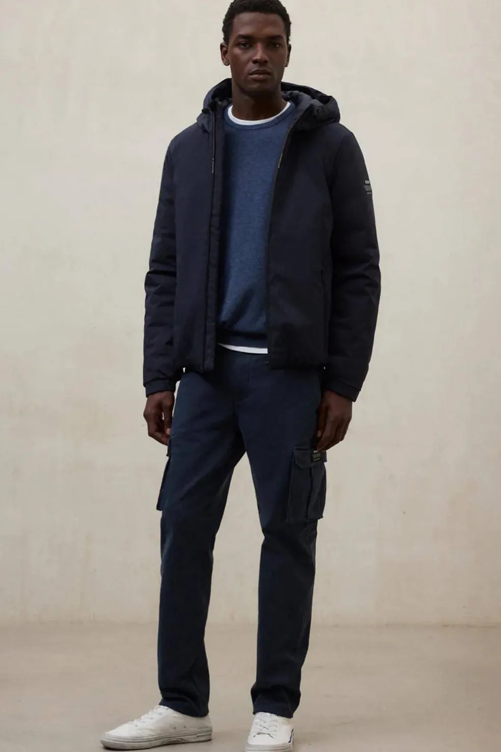 Chaqueta Hombre Ecoalf Cartes 161 Deep Navy