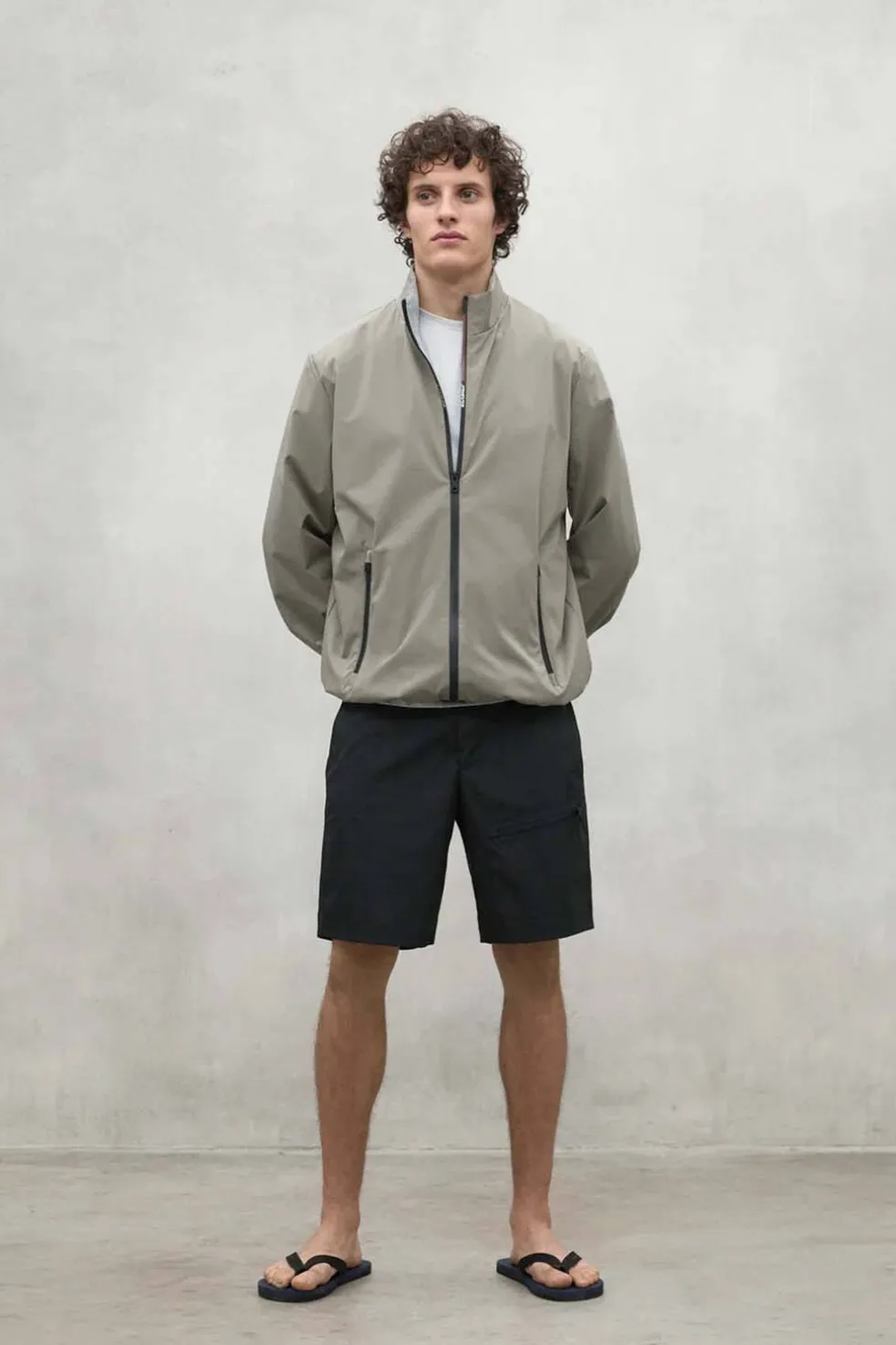 Chaqueta hombre Ecoalf james 066 tobacco