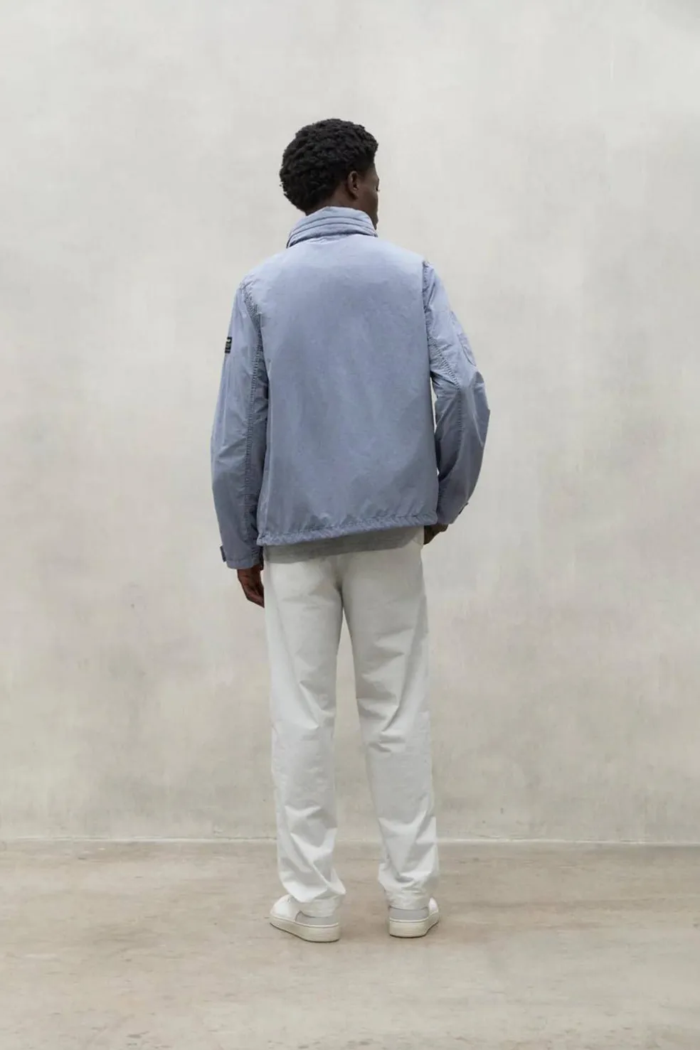 Chaqueta Hombre Ecoalf Rigi Gris Oscuro 303 Asphalt