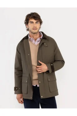 Chaqueta Hombre El Ganso Pana 1040W250039 Verde