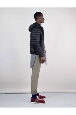 Chaqueta Hombre El Ganso Acolchada Básica Negro 1040W240011