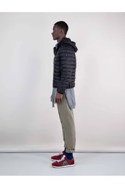 Chaqueta Hombre El Ganso Acolchada Básica Negro 1040W240011