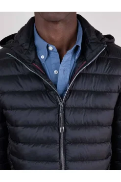 Chaqueta Hombre El Ganso Acolchada Básica Negro 1040W240011