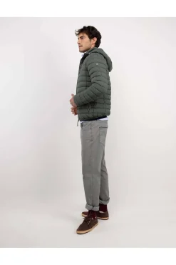 chaqueta hombre el ganso acolchada basica 1040w250008 verde