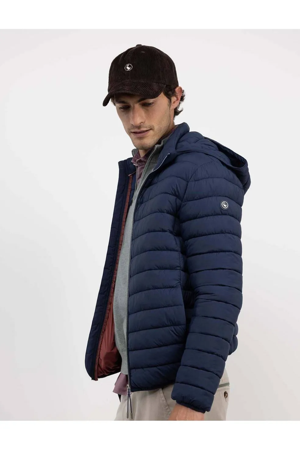 chaqueta hombre el ganso acolchada basica 1040w250007 marino