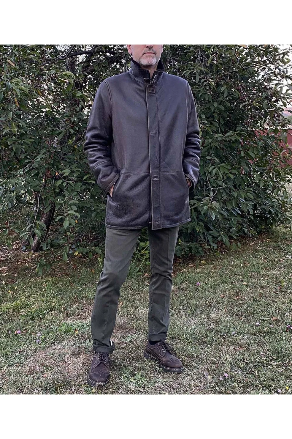 Chaqueta hombre medinapiel pelliza 16301 sahara