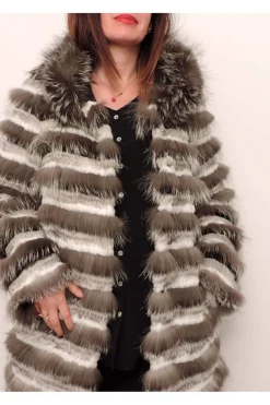 chaqueta medinapiel 38111 gris