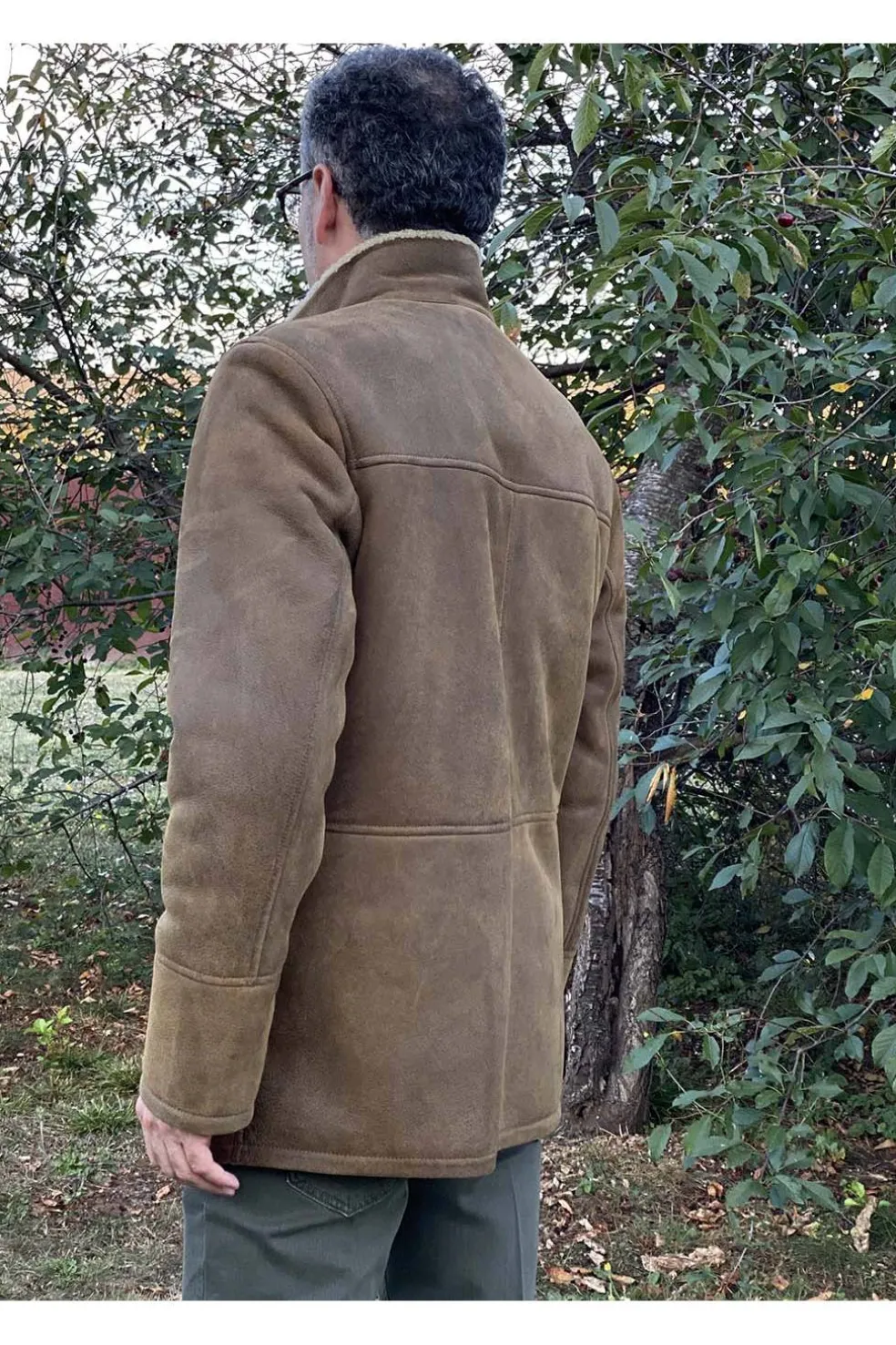 Chaqueta medinapiel pelliza 16350 black foot