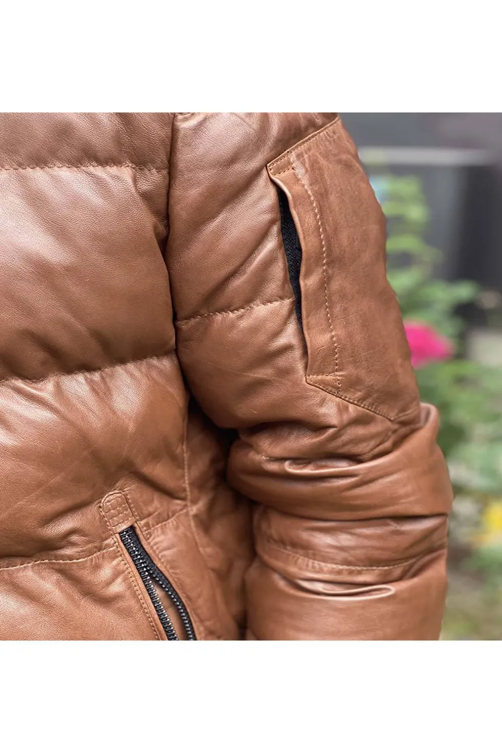 chaqueta Milestone marlow 23101920565 cogñac