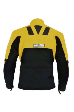 Chaqueta moto German Wear 300J amarillo