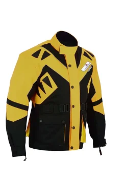 Chaqueta moto German Wear 300J amarillo