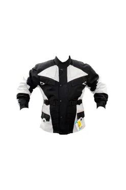 Chaqueta moto German Wear 302J Grey Black