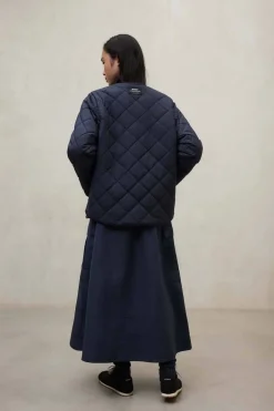 chaqueta Mujer Ecoalf geres 546 dark chocolate