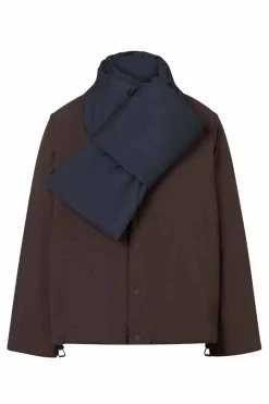 chaqueta Mujer Ecoalf geres 546 dark chocolate