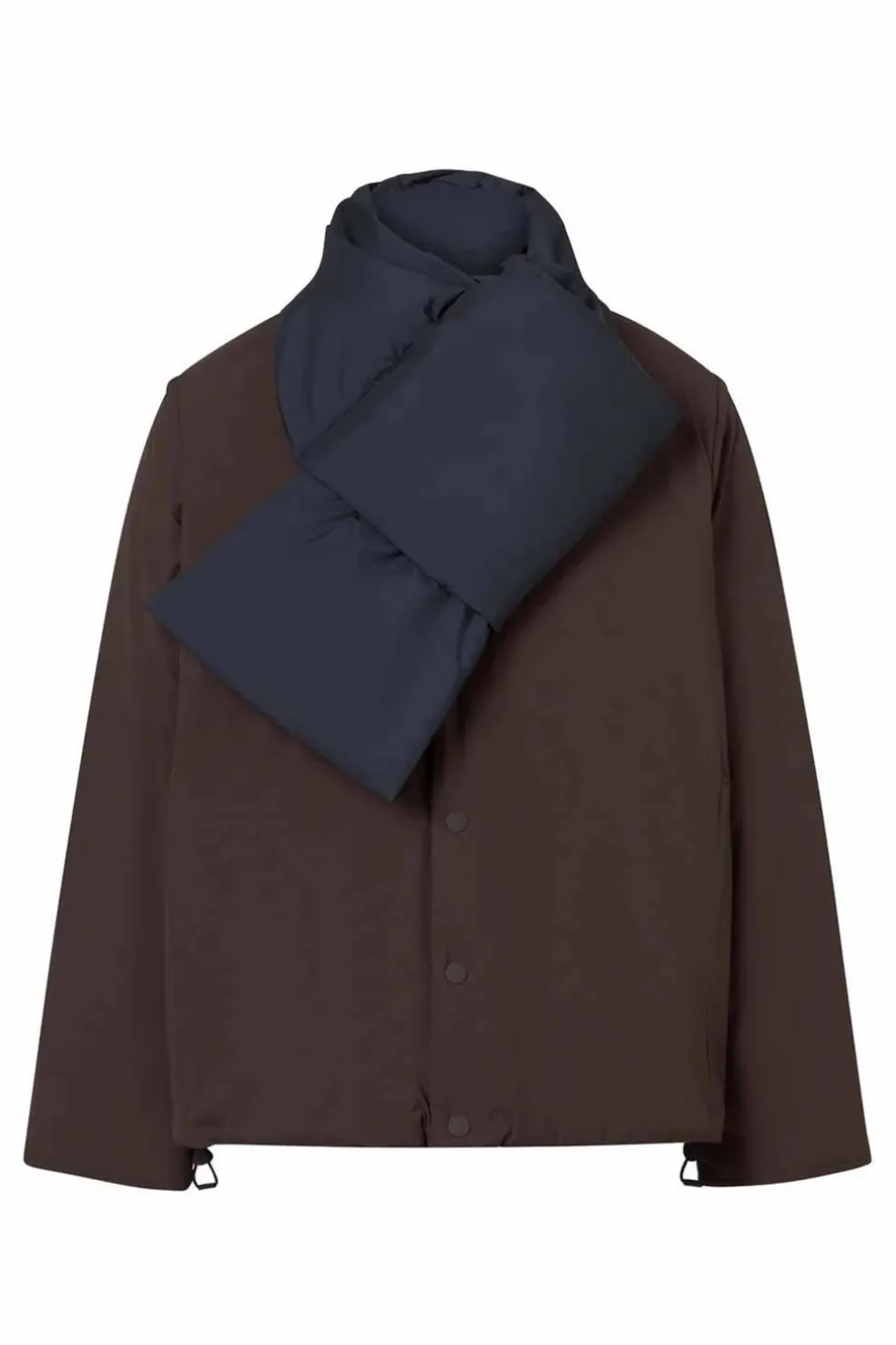 chaqueta Mujer Ecoalf geres 546 dark chocolate