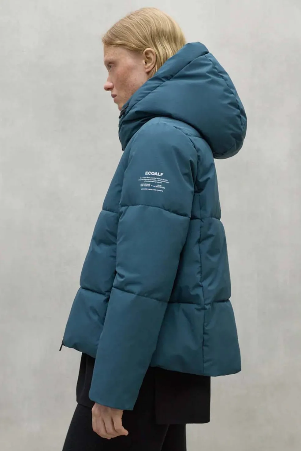 Chaqueta Mujer Ecoalf Ipala 169 Plumb