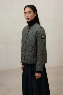 chaqueta Mujer Ecoalf musa onion 424 asteroid