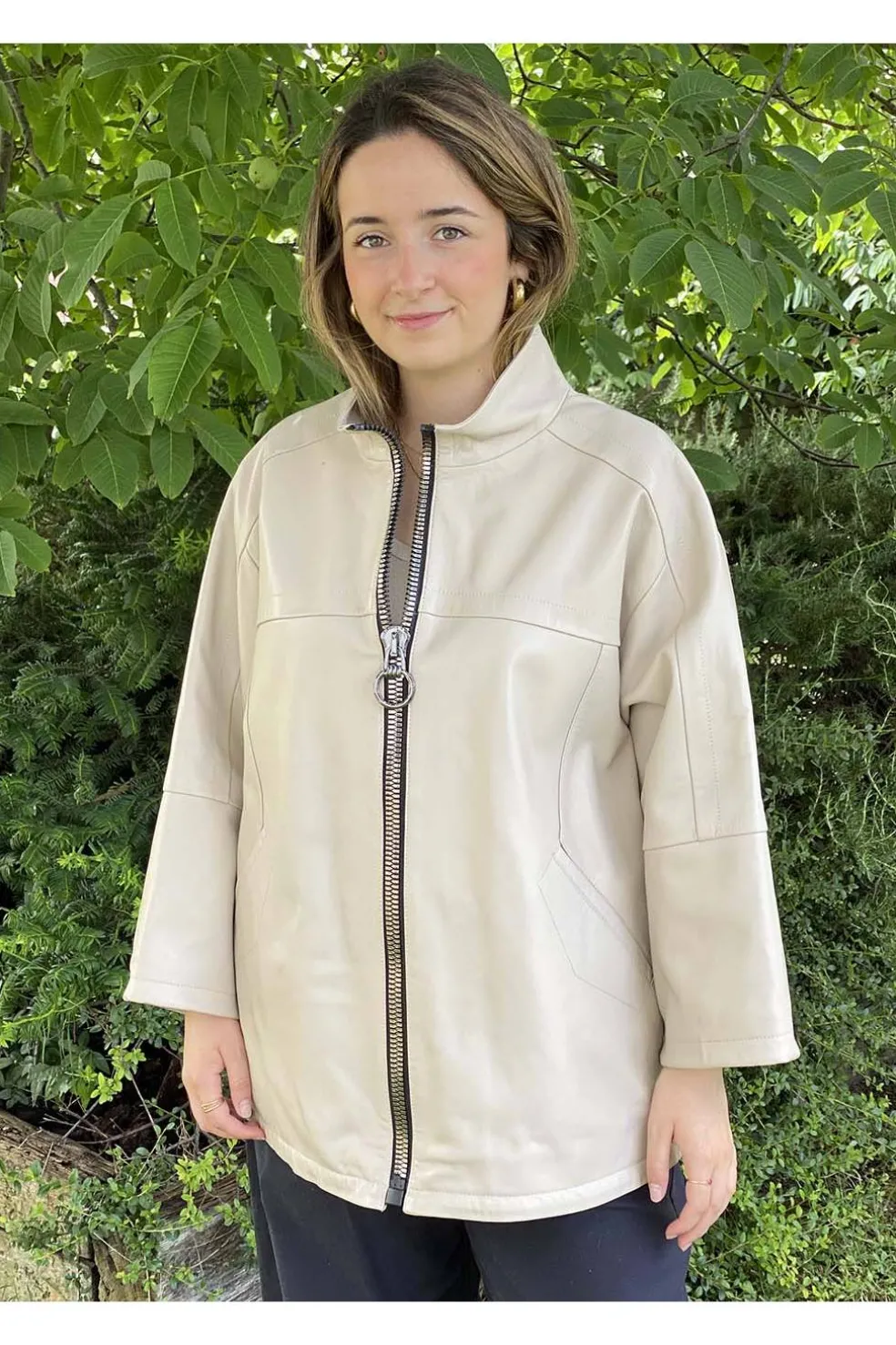 Chaqueta Mujer Medinapiel N364 Beige