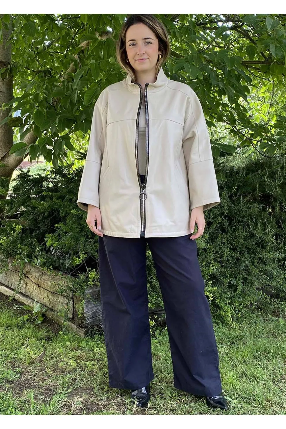 Chaqueta Mujer Medinapiel N364 Beige