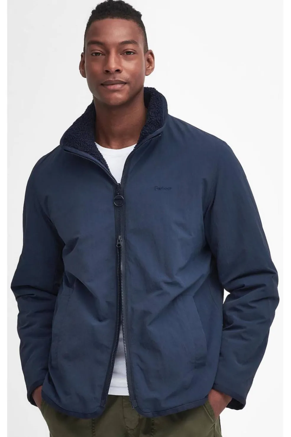 Chaqueta Reversible Hombre Barbour Fleece MFL0195NY71 Navy