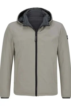 Chaqueta Reversible Hombre Milestone Tyron 14 Light Beige