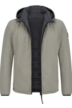 Chaqueta Reversible Hombre Milestone Tyron 14 Light Beige