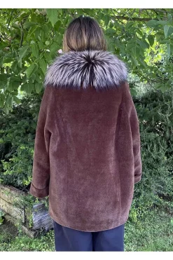 Chaquetón Mujer Medinapiel ALK51 Brown