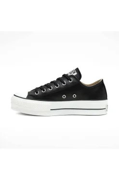 Converse chuck taylor All Star platform clean leather 561681c 001