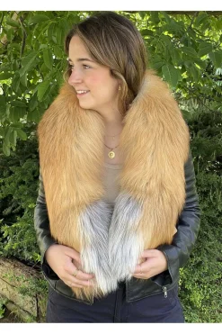 Cuello de Piel Natural Medinapiel B241 Natural