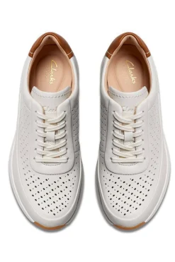 Deportivo Clarks Mujer Tivoli Grace Off White Lea