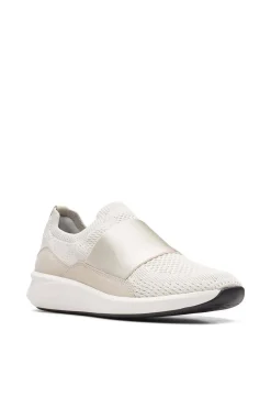 deportivo clarks un rio knit white
