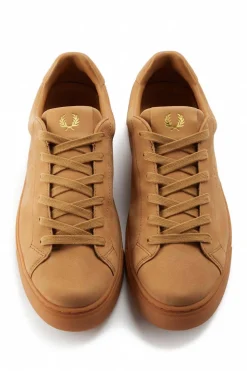 Deportivo Fred Perry B6330 B71 Oiled Nubuck Copper Gold