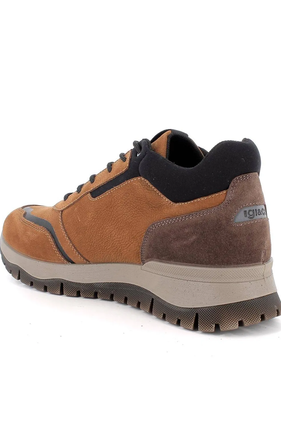 Deportivo Hombre Igi&Co 8642022 Nabuk Marrone
