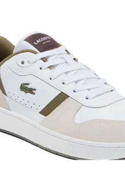 Deportivo Hombre Lacoste T-Clip Set 50SMA0182 V06 WHT DK BRW