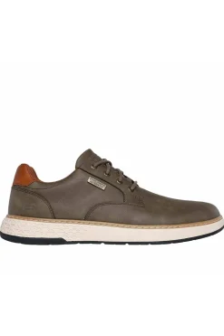 Deportivo Hombre Skechers Waterproof Relaxed Fit Garlan Pryor 205234 olive