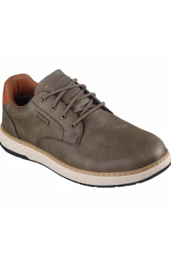 Deportivo Hombre Skechers Waterproof Relaxed Fit Garlan Pryor 205234 olive