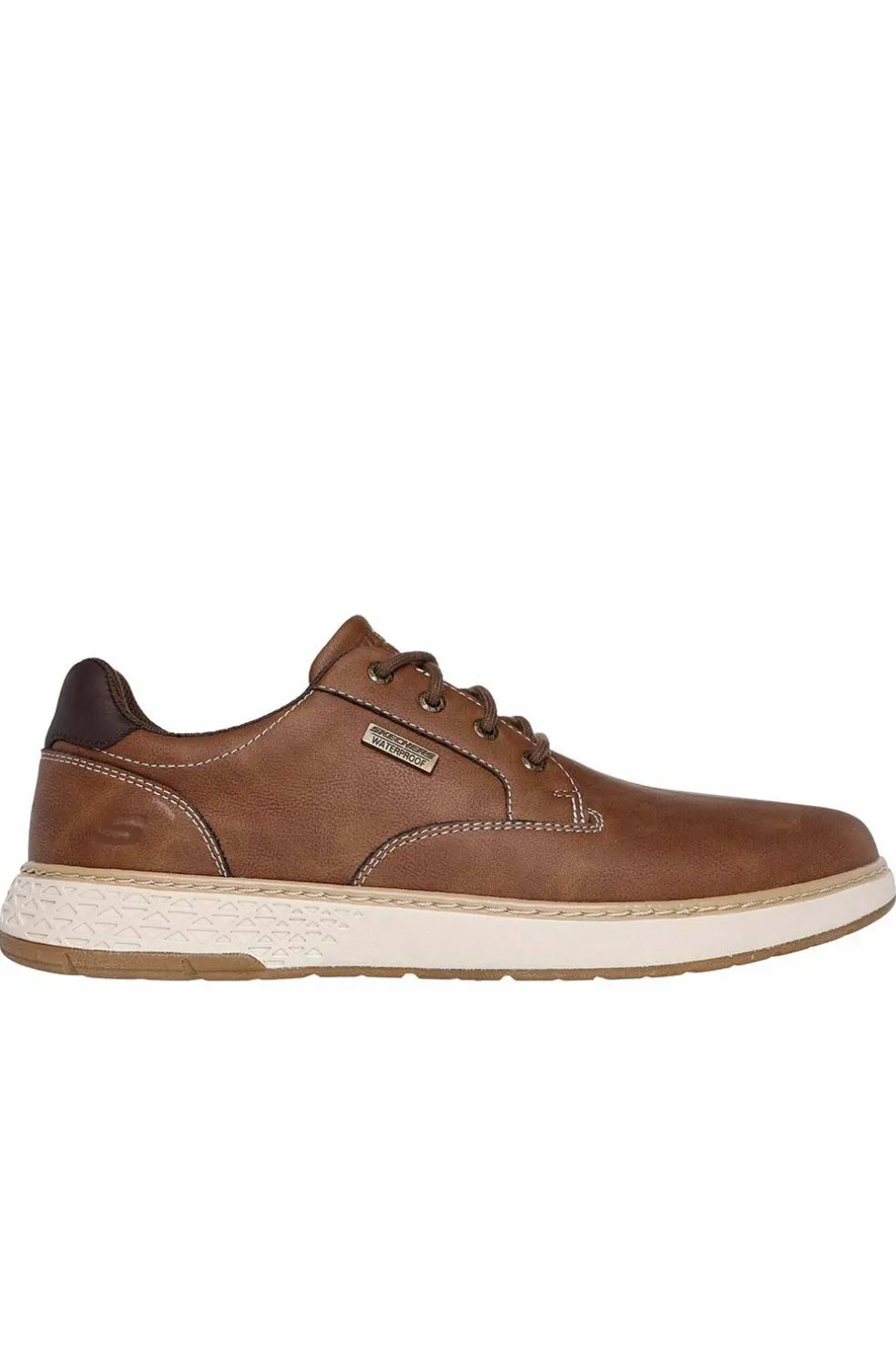 Deportivo Hombre Skechers Waterproof Relaxed Fit Garlan Pryor 205234 brown