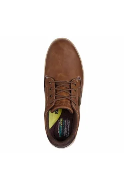 Deportivo Hombre Skechers Waterproof Relaxed Fit Garlan Pryor 205234 brown