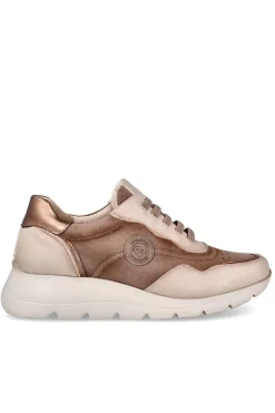 Deportivo Mujer Amarpies AMD27095 Crema