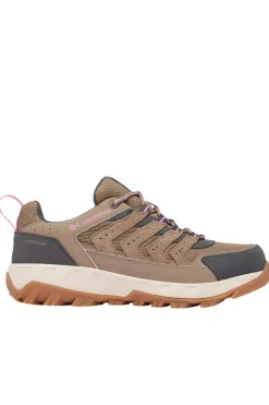 Deportivo Mujer Columbia Strata Trail Low WP 2078551 252 Wet Sand Berry Patch