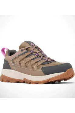 Deportivo Mujer Columbia Strata Trail Low WP 2078551 252 Wet Sand Berry Patch