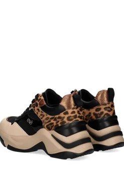 Deportivo Mujer Exé 106 41 EX32 Beige Black